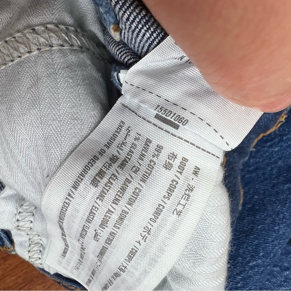 Abercrombie The 90s Straight Jeans Dark Wash Size 28 / 6 - Picture 7 of 7